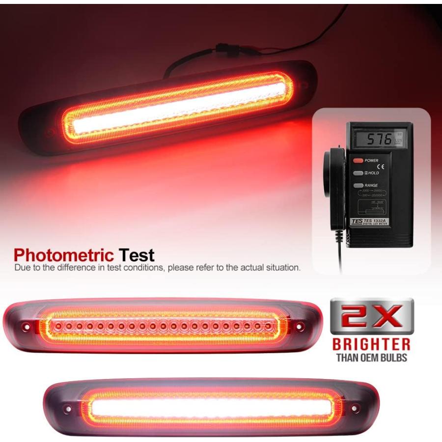 【並行輸入品】NJSBYL LED 3rd ブレーキライト 交換用 Humer H3T 2009 2010 ハイマウントストップランプ サードカーゴラの画像