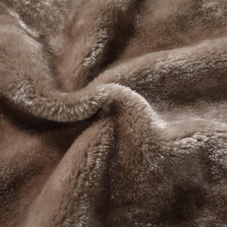 【並行輸入品】Hatop Men's Winter Fleece Jacket Sherpa Lined Faux Leather Jackeの画像