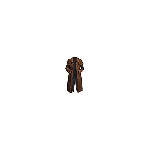 【並行輸入品】Vegas A7 Duster Coat NCR New Veteran Ranger Suede Leather Trenchの画像