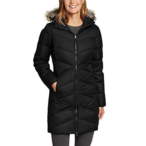 【並行輸入品】Eddie Bauer Women's Classic Down Parka, Black, Largeの画像
