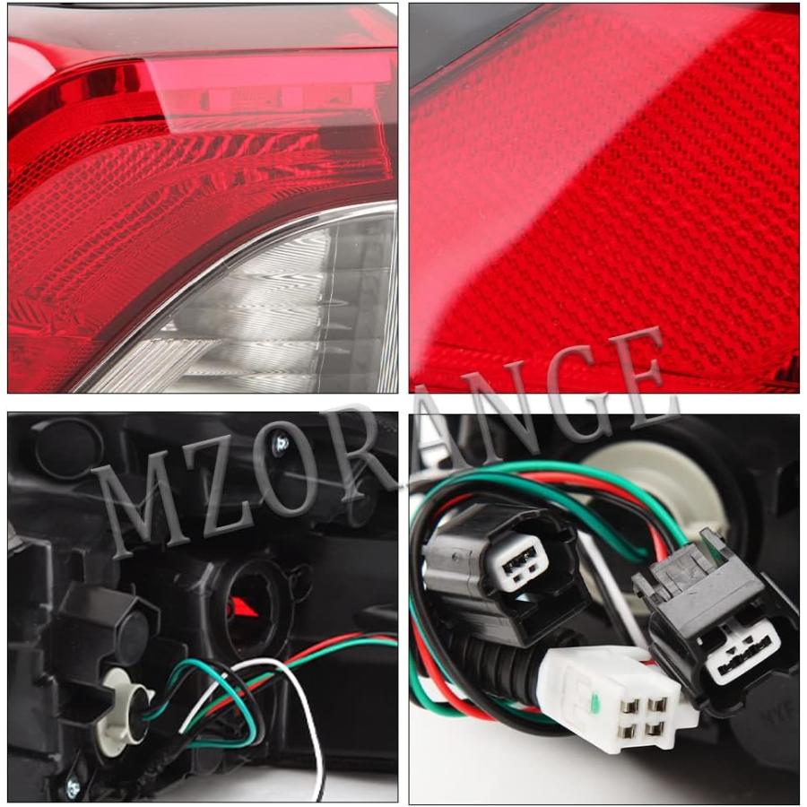 【並行輸入品】MZORANGE テールライト リアブレーキランプ トヨタ RAV4 2019 2020 2021用 (右助手席側)の画像