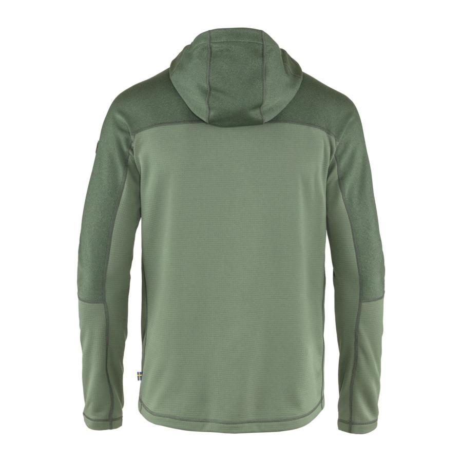 【並行輸入品】Fj〓llr〓ven Abisko Trail Fleece Patina Green MDの画像