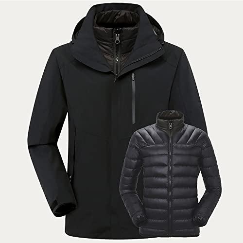 【並行輸入品】LZJDS Men 2 in 1 Waterproof Ski Jacket Warm Winter Snow Coat Mulの画像