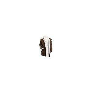 【並行輸入品】Real Leather Men's Shearling Bane Coat Tom Dark Knight Rises Harの画像