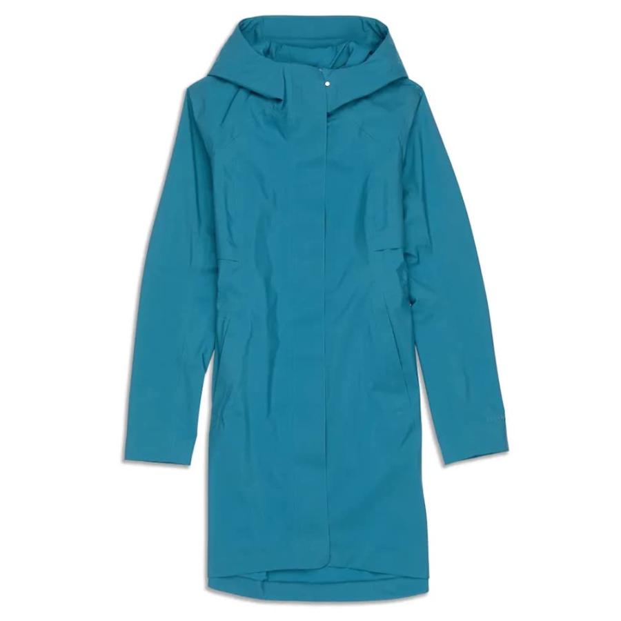 並行輸入品】Lululemon Rain Rebel Jacket (Size 2, Capture Blue