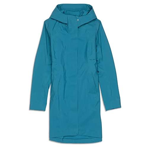 並行輸入品】Lululemon Rain Rebel Jacket (Size 2, Capture Blue 