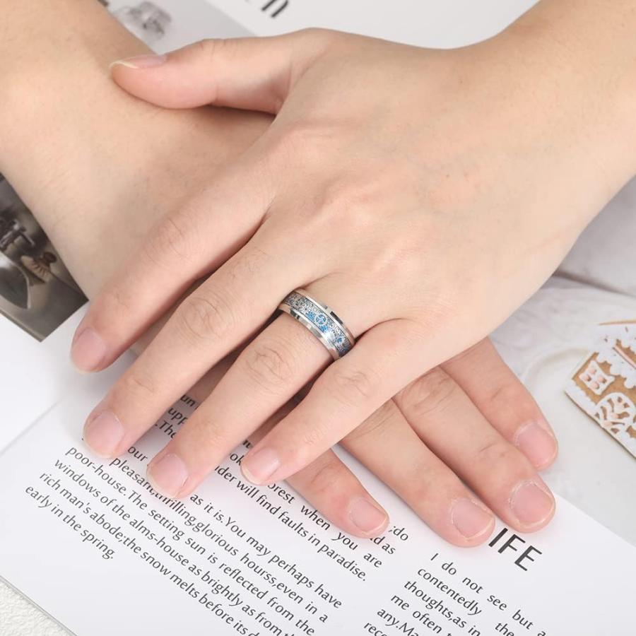 並行輸入品】TUNGSTORY ステンレススチールリング 3点セット メンズ 