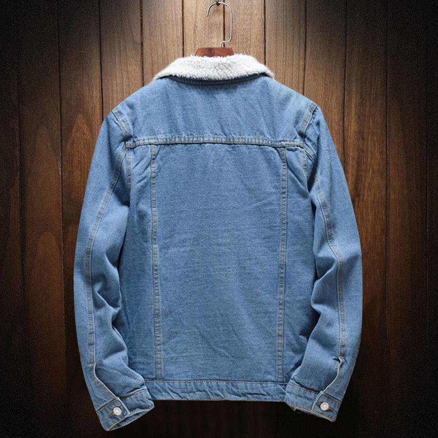 【並行輸入品】FMCHICO CHARMAP  Men'S Wool Jackets & Coats Men's Faux Fur Collaの画像