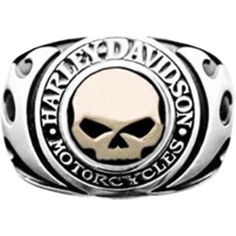 並行輸入品】ハーレーダビッドソン メンズ シグネットリング