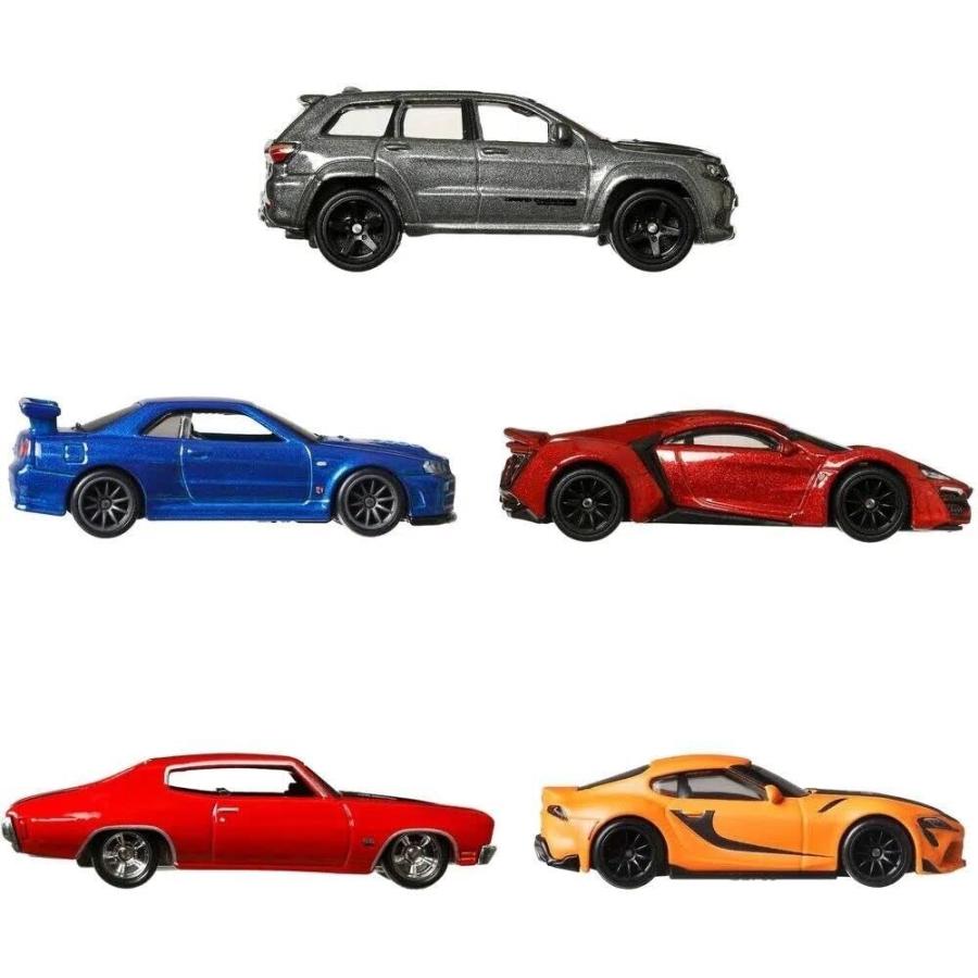 【並行輸入品】Hot Wheels FAST AND FURIOUS Die Cast PREMIUM COLLECTION BOX Set 5_6