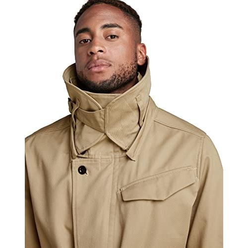 【並行輸入品】[ジースターロゥ] コート トレンチコート ジャケット 撥水 メンズ ストレート ベージュ Belted Trench D2064の画像