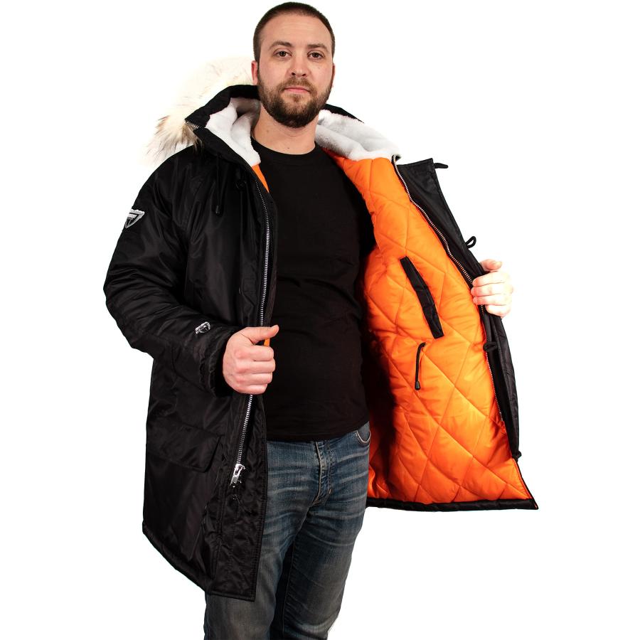 【並行輸入品】Freeze Defense Mens Snorkel Parka Winter Coat Jacket (2XL / 2X Bの画像