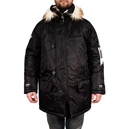 【並行輸入品】Freeze Defense Mens Snorkel Parka Winter Coat Jacket (Extra Largの画像