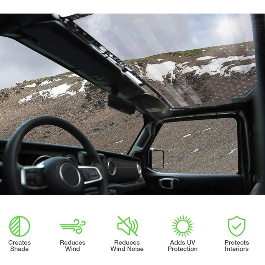 【並行輸入品】BOYGIGE is suitable for Jeep Wrangler 2018-2019 JL JLU 2020 Jeep Glaの画像