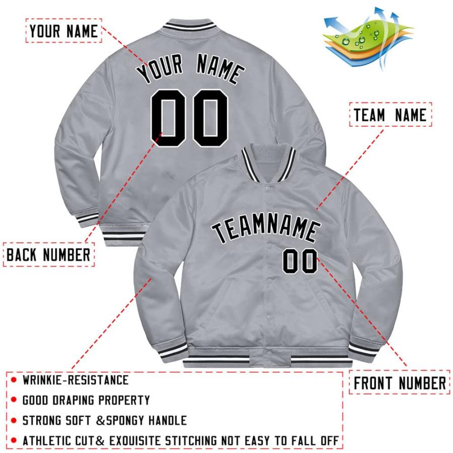 【並行輸入品】KXK Custom Baseball Jacket Varsity Classic Letterman Bomber Coatの画像