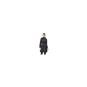 【並行輸入品】BGSD Women Ariah Waterproof Hooded Rain Jacket Parka Coat Blackの画像