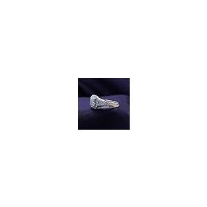 【並行輸入品】SAVEARTH DIAMONDS 1 1/4 CTTW ラウンドカット 人工モアッサナイトダイヤモンド ダブルヘイロー ブライダ_8