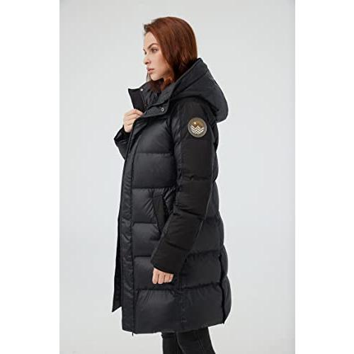 Fitouch Women´s York Down Coat Winter 700+ Fill Power Puffer 並行輸入品