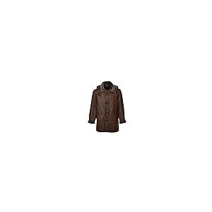 【並行輸入品】Mens Genuine Sheepskin Leather Detachable Shearling Hood Winterの画像