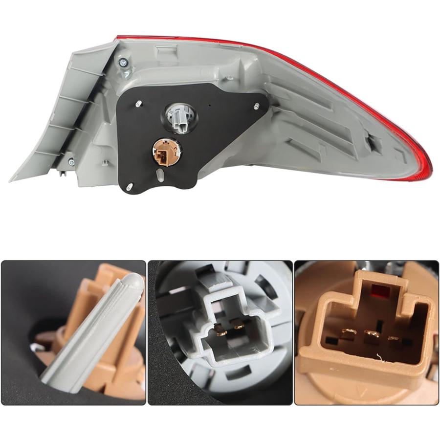 【並行輸入品】munirater 1-Pack Rear Left Tail Light Brake Lamp Assembly Replacemen_4