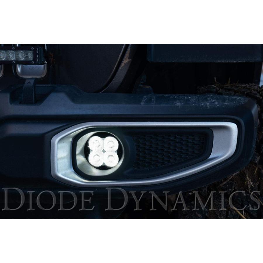 【並行輸入品】ダイオード ダイナミックス SS3 LED フォグライトキット Jeep Gladiator 2020-2022 オーバーランド/ルビコの画像