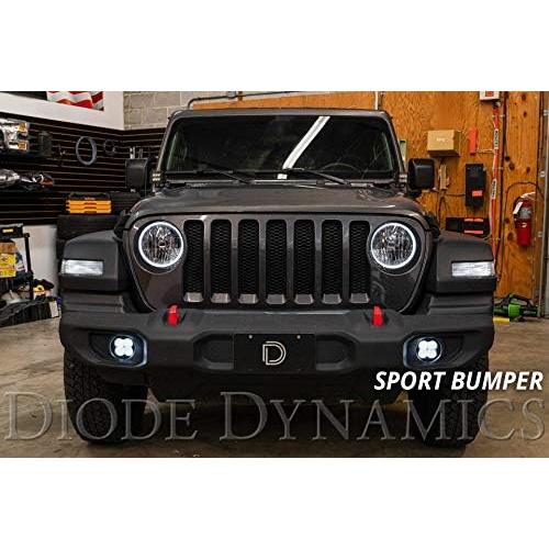 【並行輸入品】ダイオード ダイナミックス SS3 LED フォグライトキット Jeep Gladiator 2020-2022 オーバーランド/ルビコの画像