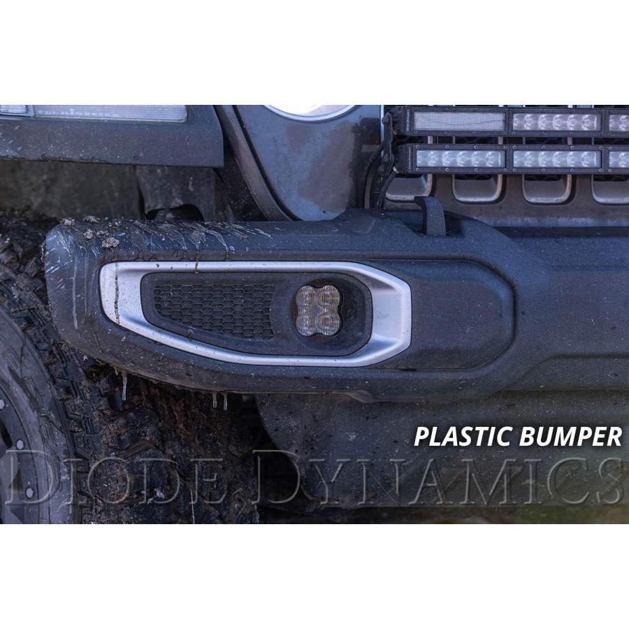 【並行輸入品】ダイオード ダイナミックス SS3 LED フォグライトキット Jeep Gladiator 2020-2022 オーバーランド/ルビコの画像