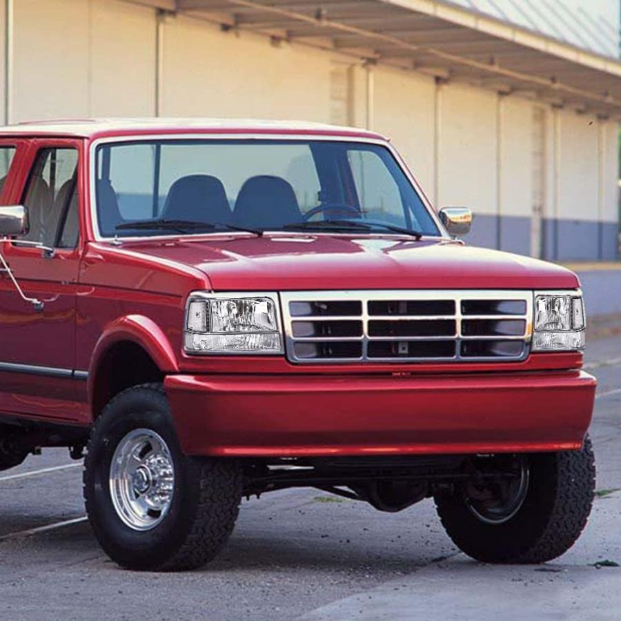 PIT66 ヘッドライト 1992-1996 フォード F150 F250 F350 Bronco 