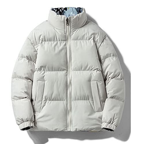【並行輸入品】WPYYI Solid Colors Bubble Men Coat Winter Jacket Hipster Zipperの画像