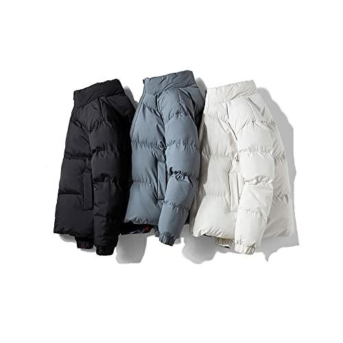 【並行輸入品】WPYYI Solid Colors Bubble Men Coat Winter Jacket Hipster Zipperの画像