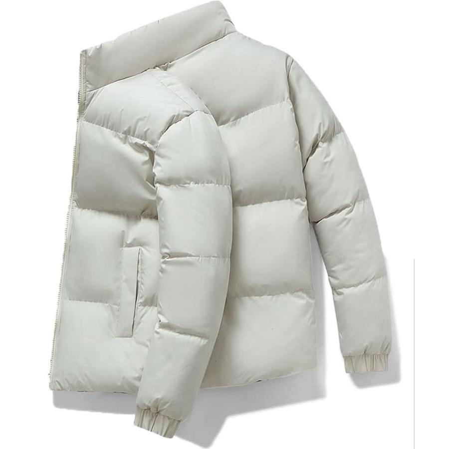 【並行輸入品】WPYYI Solid Colors Bubble Men Coat Winter Jacket Hipster Zipperの画像