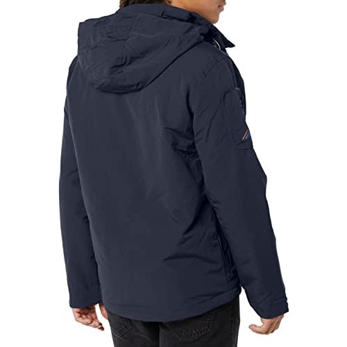 Superdry Men's Ultimate Windcheater, Nordic Chrome Navy Mazarine 並行輸入品｜good-face｜05