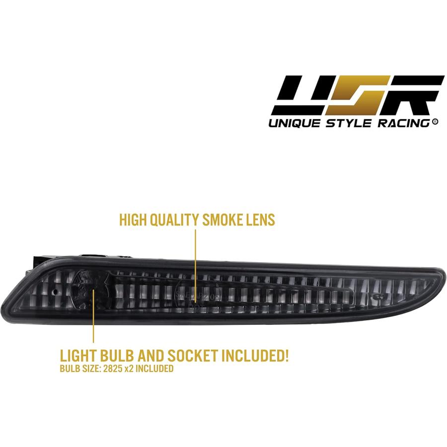 並行輸入品】USR 07-09 W211 サイドマーカーライト フロントスモーク