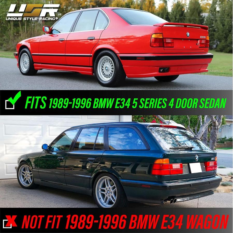 【並行輸入品】USR DEPO 89-96 E34 テールライト - リアテールランプ (左+右) 1989-1996 BMW 5シリーズ 4 ...