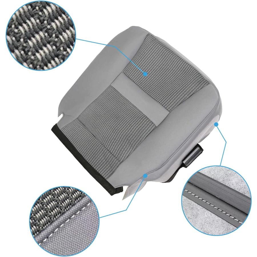 【並行輸入品】GXARTS フロント左運転席サイドシートボトムカバー Dodge Ram 2500 3500 2006-2010に対応の画像