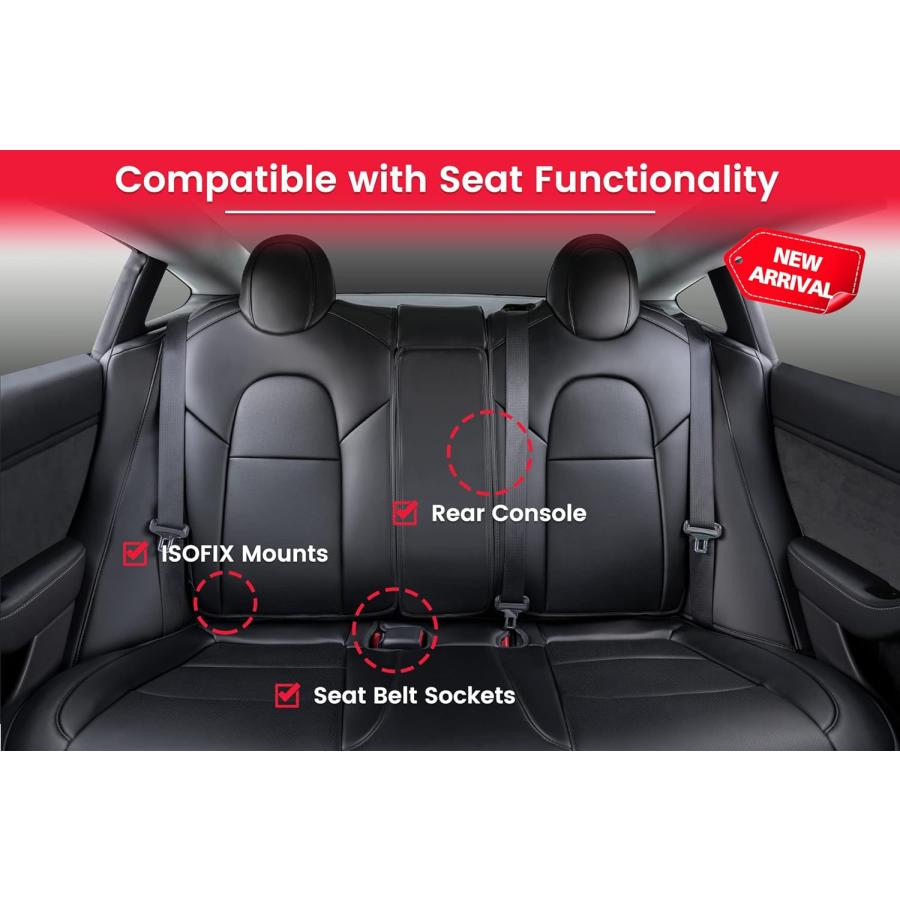 並行輸入品】TAPTES テスラ モデル3 シートカバー 2017 2018 2019 2020