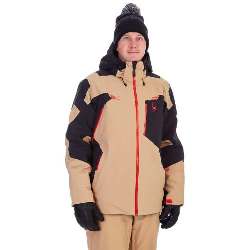 【並行輸入品】Spyder Men's Standard Leader Jacket, Tannin, Mediumの画像