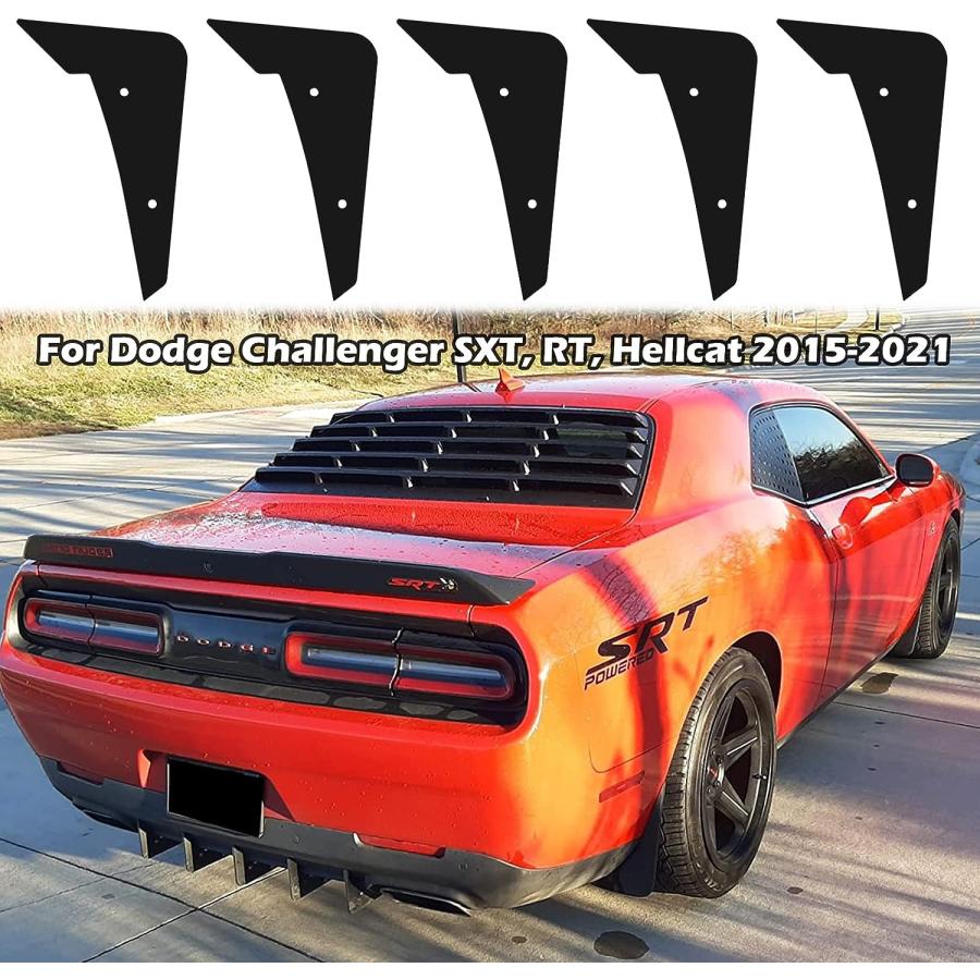 並行輸入品】リアディフューザー 5フィン V3セット Dodge Challenger