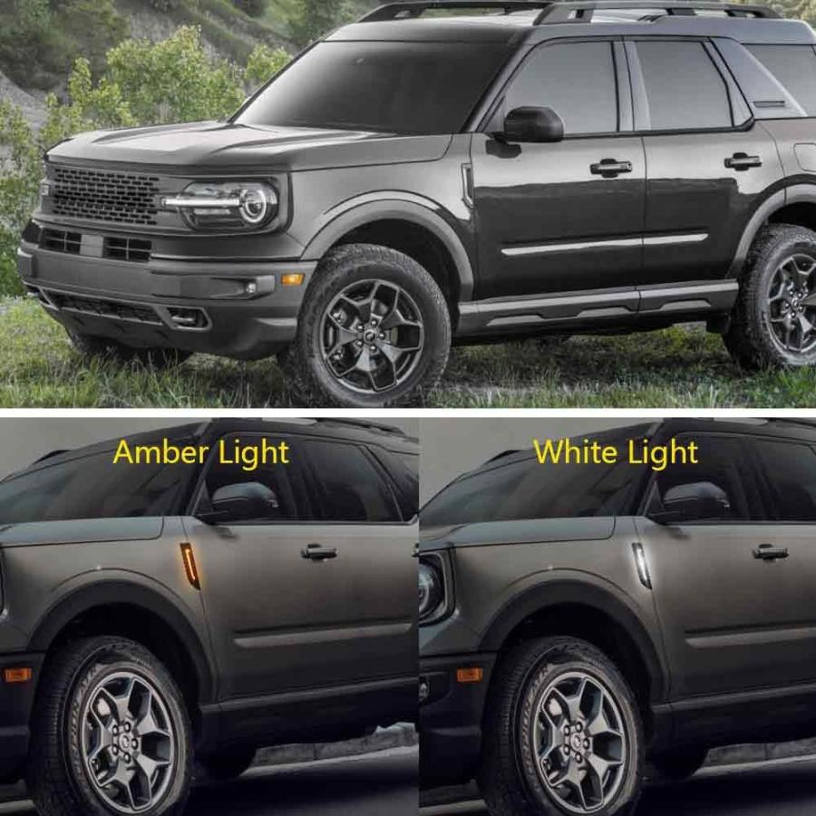 【並行輸入品】DZG Turn Signal Lights LED Side Marker Lights Accessories Compatibleの画像