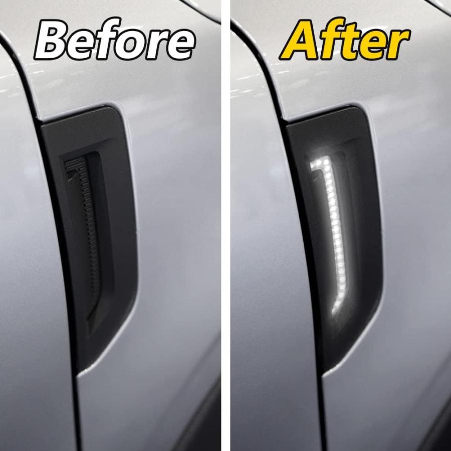 【並行輸入品】DZG Turn Signal Lights LED Side Marker Lights Accessories Compatibleの画像