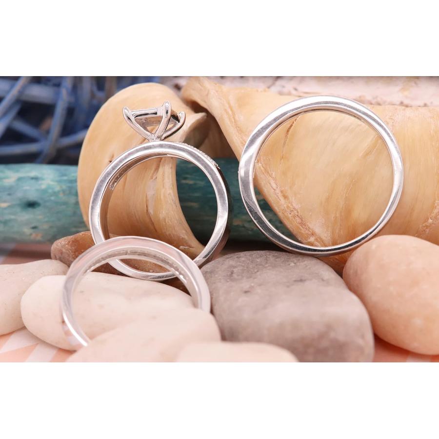 【並行輸入品】Dazzlingrock Collection Round White Diamond Square Cluster Bridal Weの画像