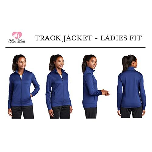 【並行輸入品】ER Nurse Custom Jacket   Ladies Sport Wick〓 Fleece Nurse Track Jの画像