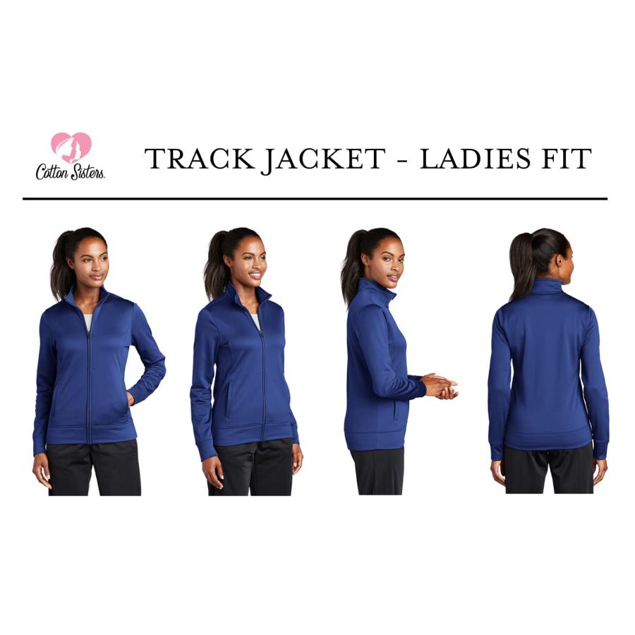 【並行輸入品】ER Nurse Custom Jacket   Ladies Sport Wick〓 Fleece Nurse Track Jの画像