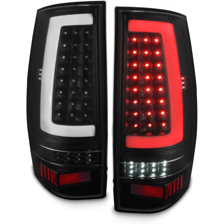 【並行輸入品】AKKON - 2007-2014 シボレー サバーバン タホ GMC ユーコン XL フルLED Cチューブ DRL ランニングシグナの画像
