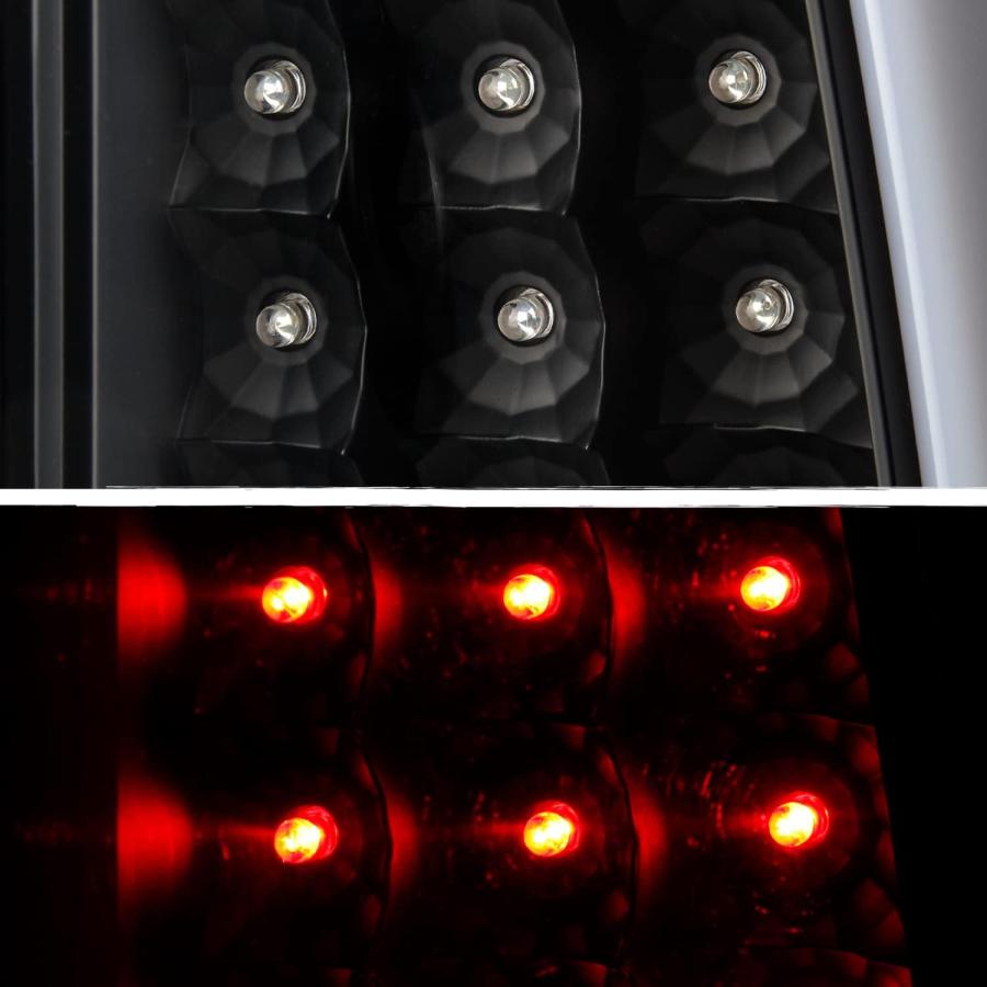 【並行輸入品】AKKON - 2007-2014 シボレー サバーバン タホ GMC ユーコン XL フルLED Cチューブ DRL ランニングシグナの画像