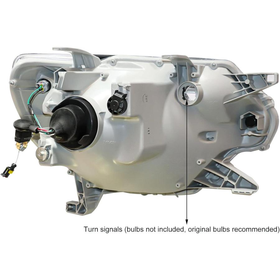 【並行輸入品】DNYSYSJ Headlight Assembly Compatible with 2012 2013 2014 2015 Tacom_4