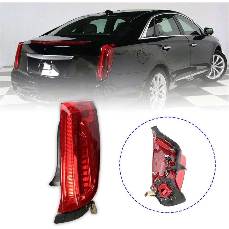 【並行輸入品】WFLNHB Right Side Tail Light Assembly Replacement for Cadillac XTS 2の画像