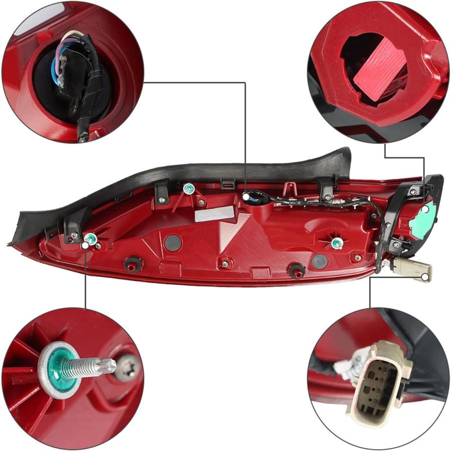 【並行輸入品】WFLNHB Right Side Tail Light Assembly Replacement for Cadillac XTS 2の画像