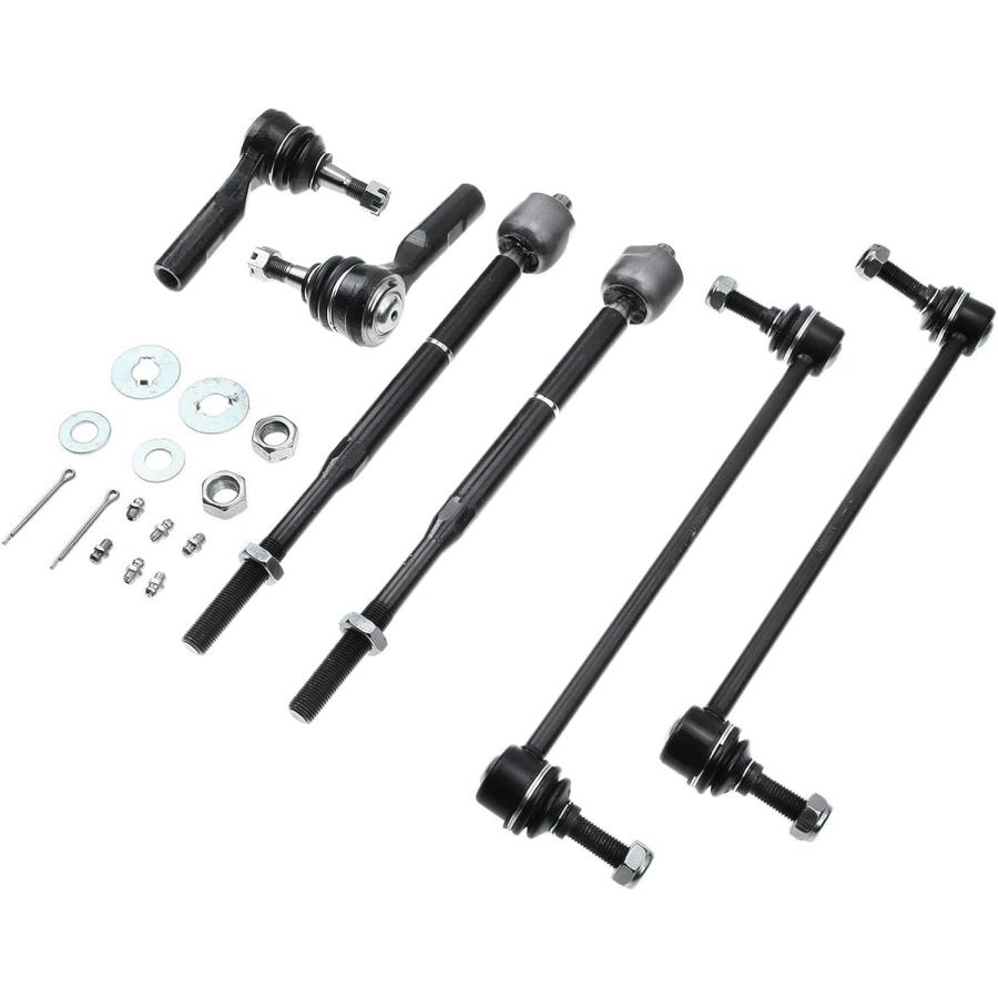 【並行輸入品】A-Premium フロントインナーアウタータイロッドエンドキット スウェイバーエンドリンク シボレーHHR 2007-2011 コバル_2