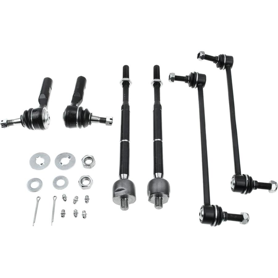【並行輸入品】A-Premium フロントインナーアウタータイロッドエンドキット スウェイバーエンドリンク シボレーHHR 2007-2011 コバル_7
